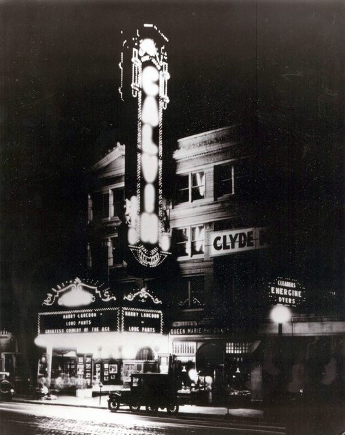 Calvin Theatre - Old Night Shot (newer photo)